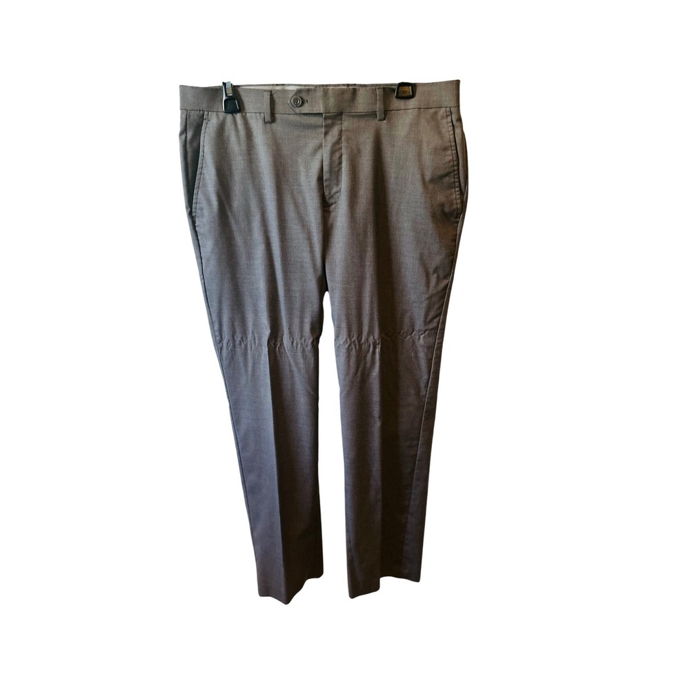 Michael Kors Men's‎ Gray Dress Pants, Modern Fit, Trousers, Office Attire